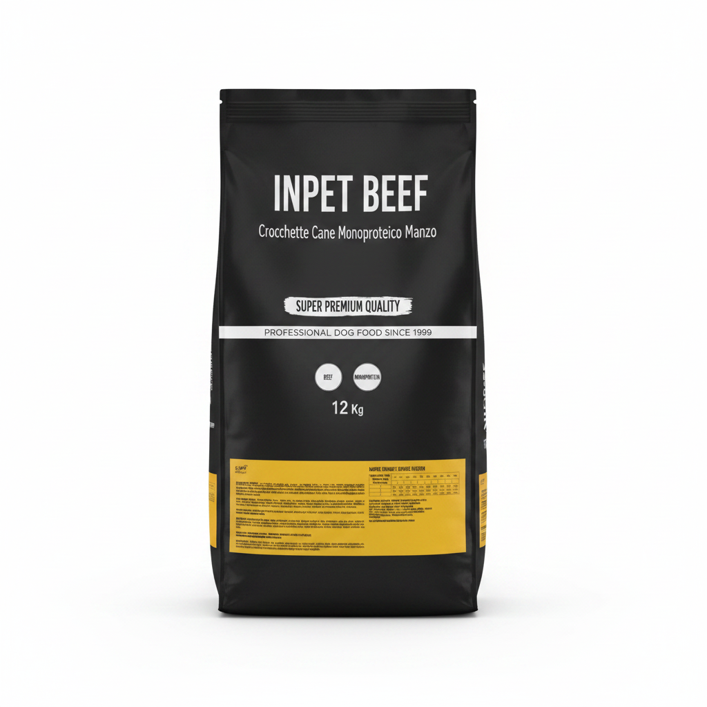 InPet Beef - Crocchette Cane Monoproteico Manzo